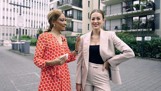 Francia Street, Chief People Officer von reBuy und Lisa Rosa Bräutigam, Founder & CEO nuwo