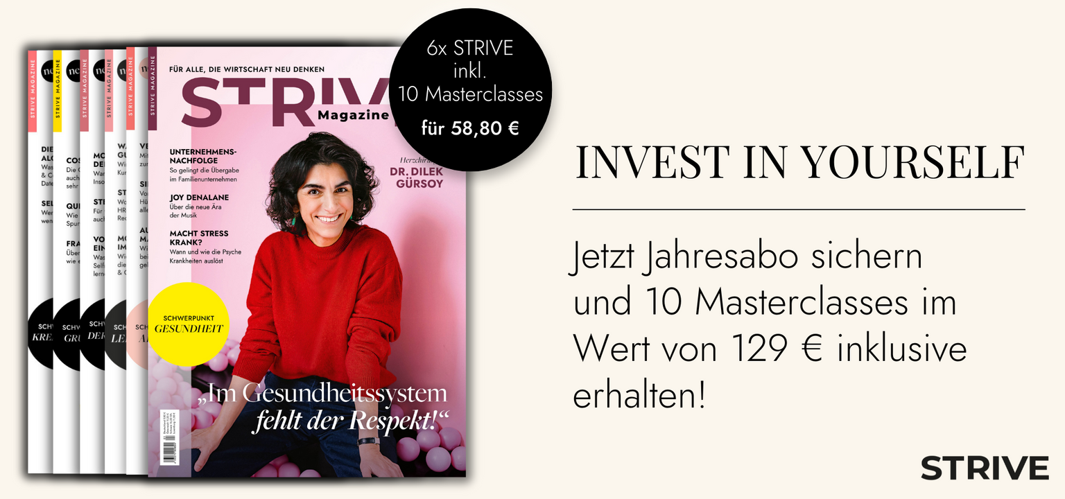 STRIVE Magazine: Female Empowerment in Wirtschaft & Karriere
