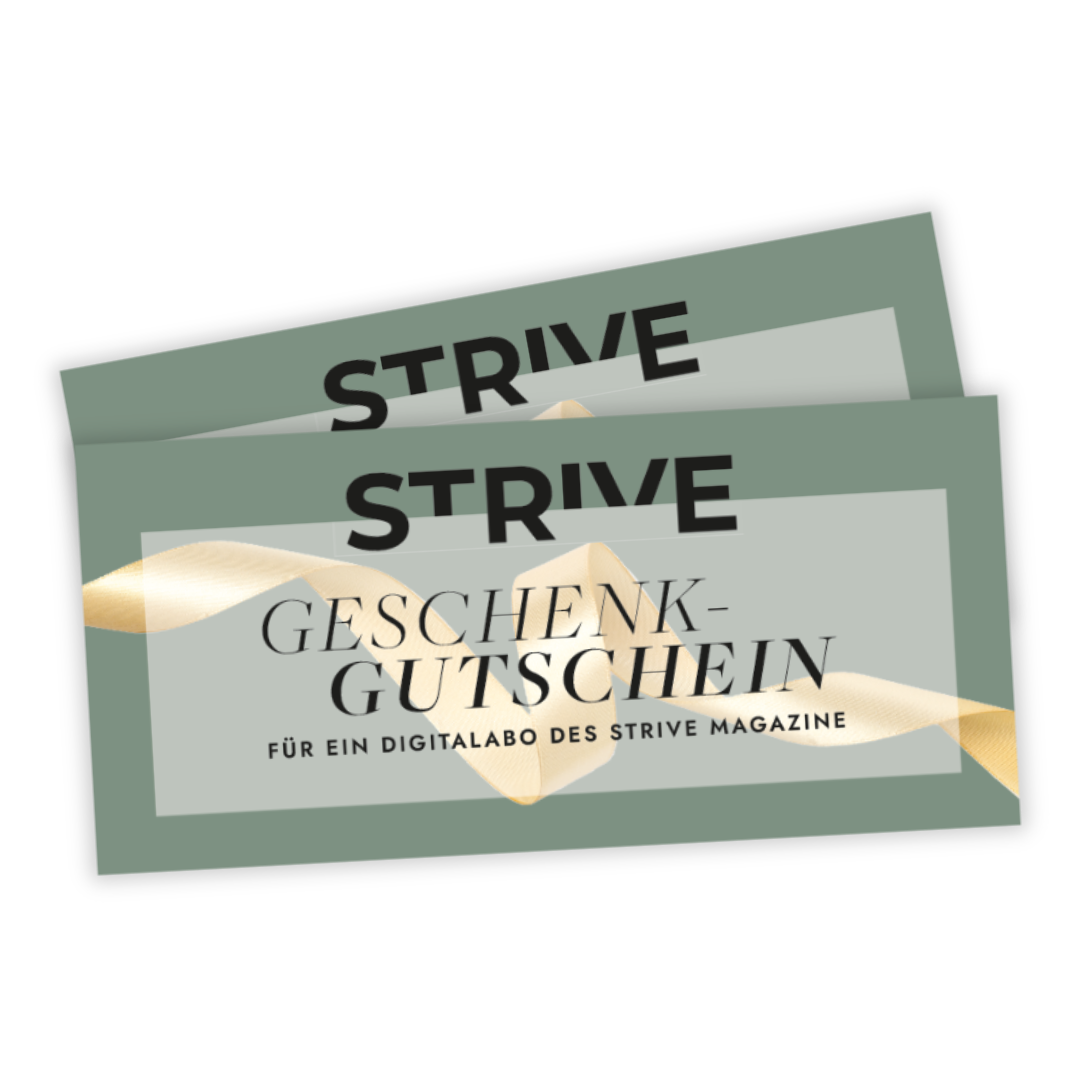 Verschenke STRIVE: 6 Digitalausgaben