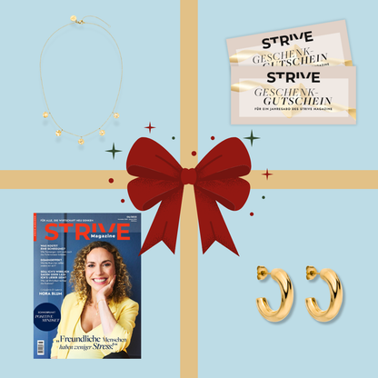 Verschenke STRIVE: 6 Printausgaben