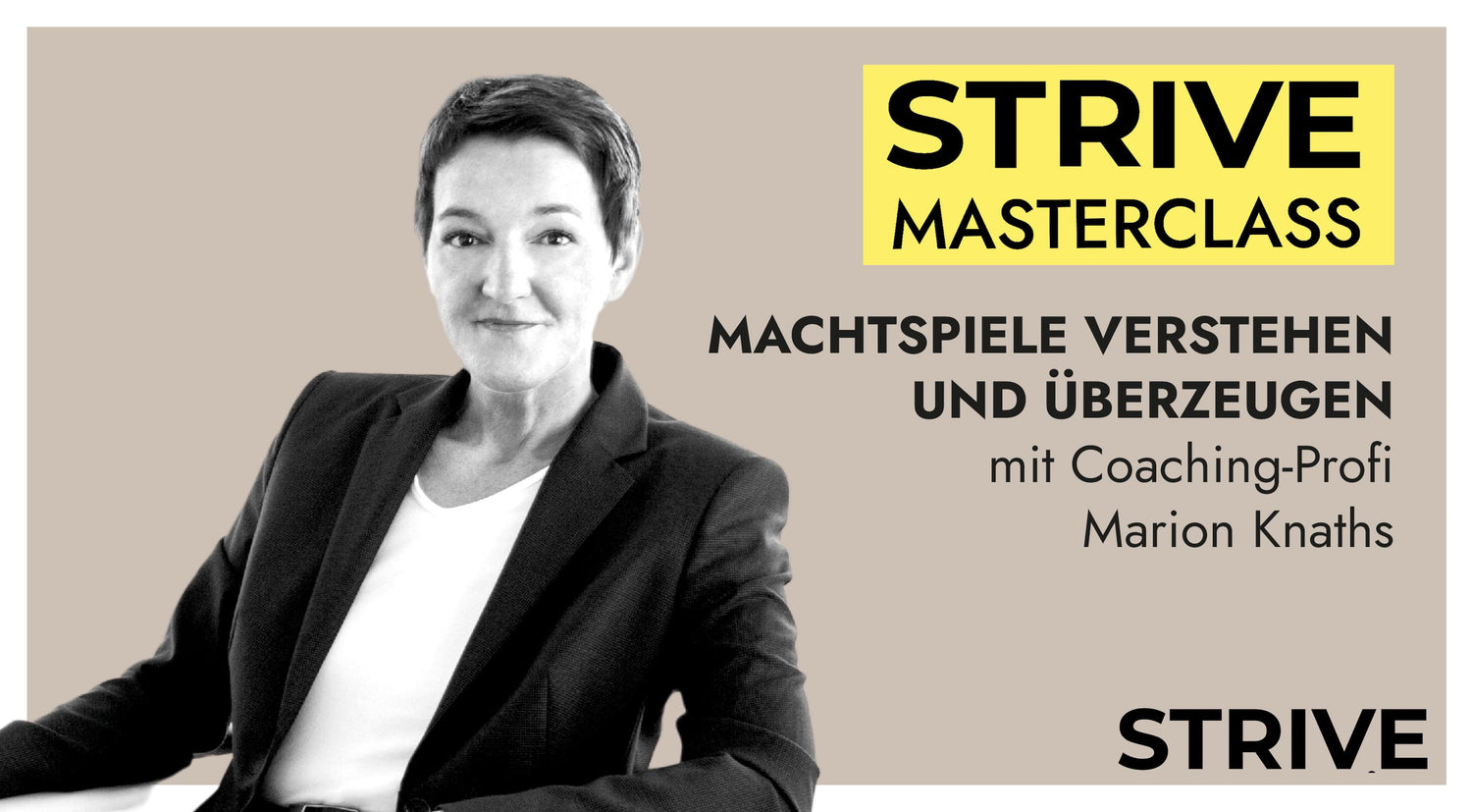 Masterclass „Machtspiele verstehen und überzeugen“ – mit Marion Knaths 01:01:50